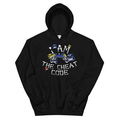 Unisex Hoodie "I am the cheat code"