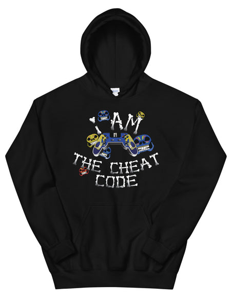 Unisex Hoodie "I am the cheat code"