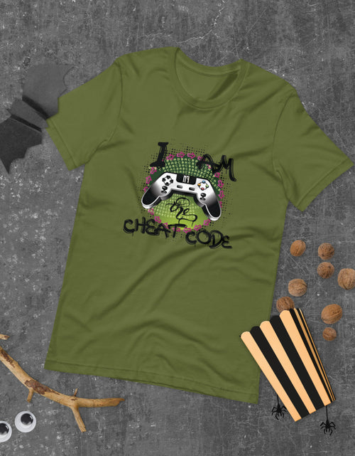 Load image into Gallery viewer, I am the cheat code Gamer T-Shirt
