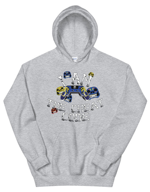 Load image into Gallery viewer, Unisex Hoodie &quot;I am the cheat code&quot;
