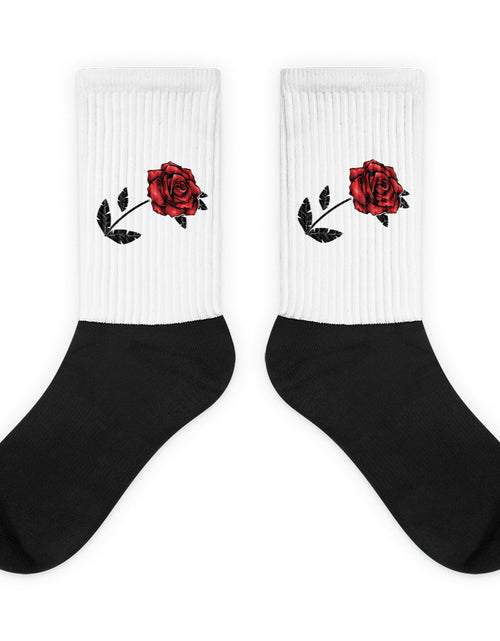 Rose Socks - L