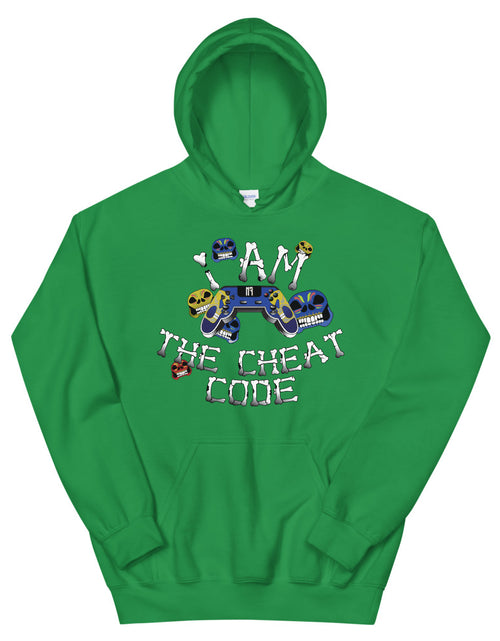 Load image into Gallery viewer, Unisex Hoodie &quot;I am the cheat code&quot;
