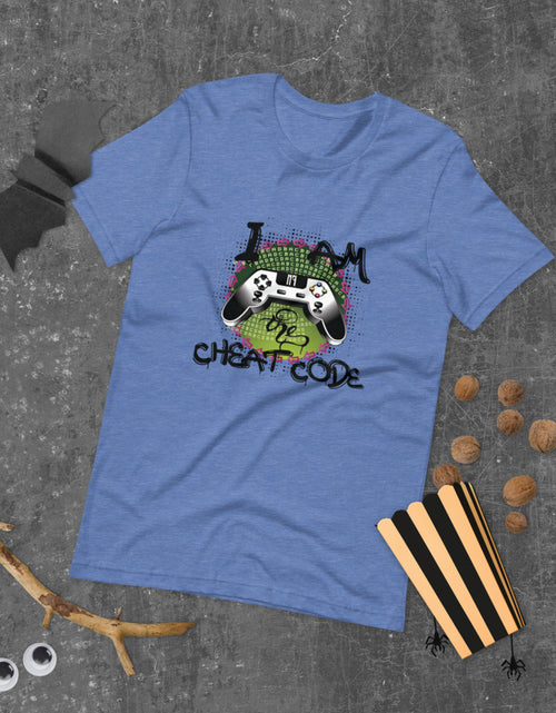 Load image into Gallery viewer, I am the cheat code Gamer T-Shirt
